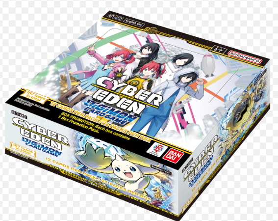 Digimon TCG: Cyber Eden Booster Box (BT22)
